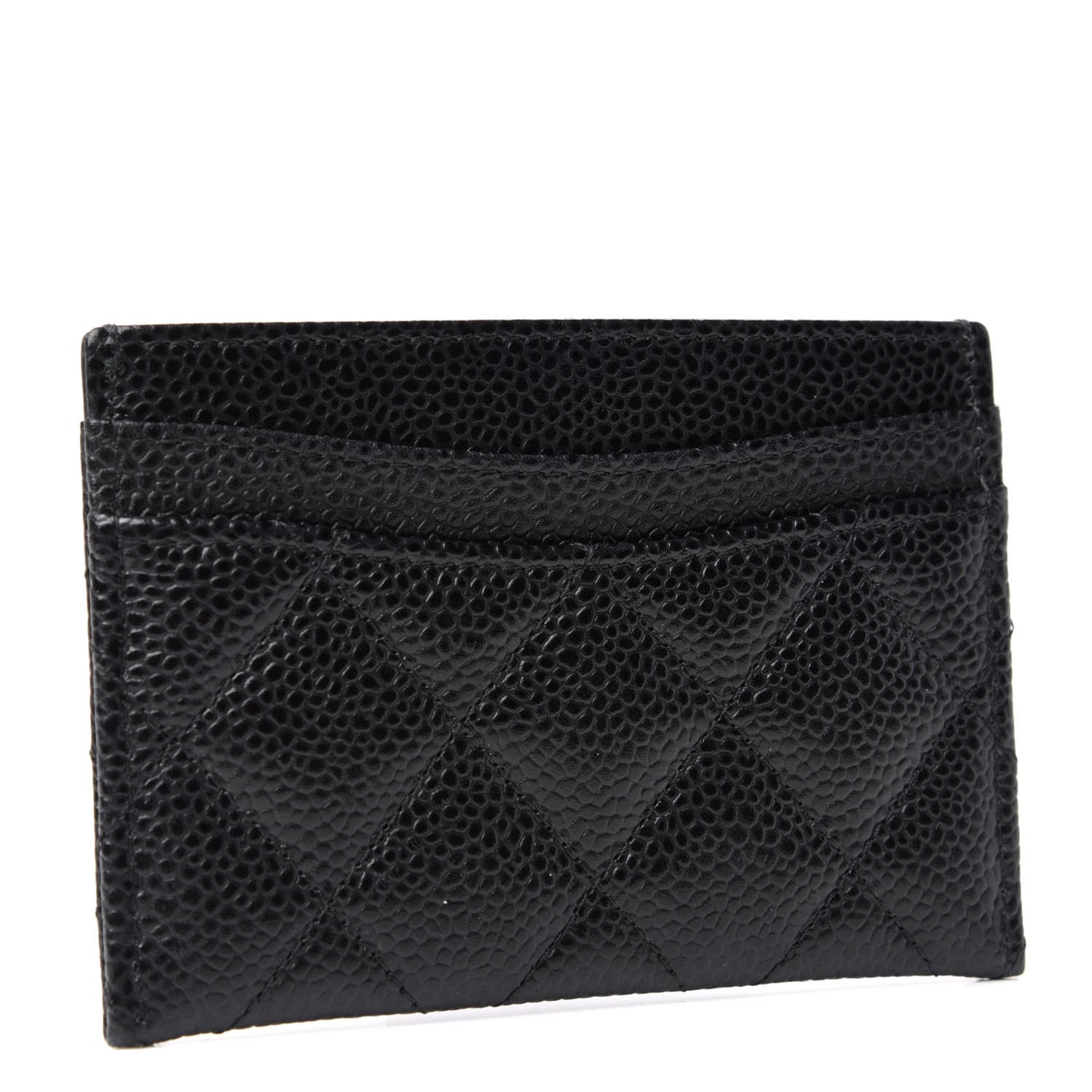 Chanel Caviar Quilted Card Holder Black 3 of 8
