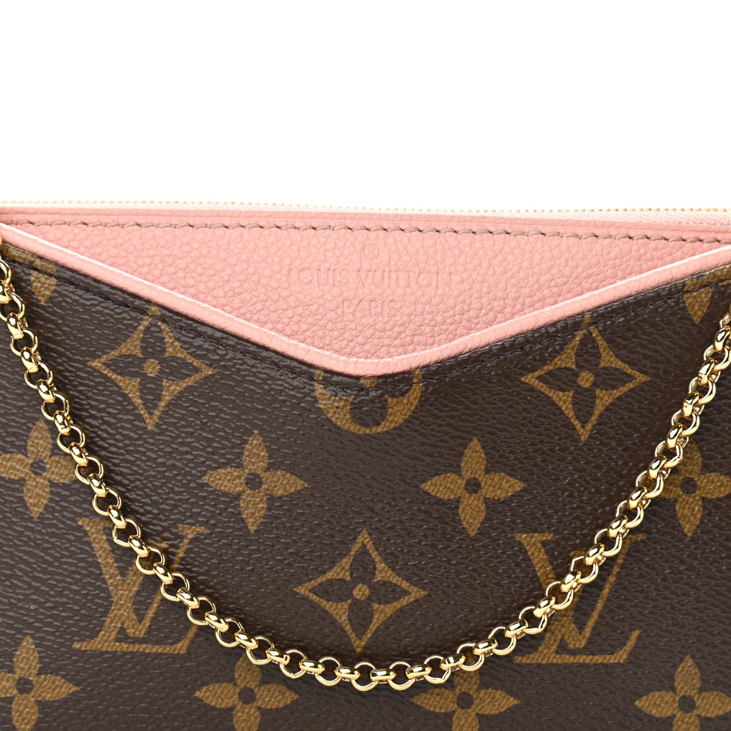 Louis Vuitton Monogram Pallas Clutch Rose Poudre 8 of 10