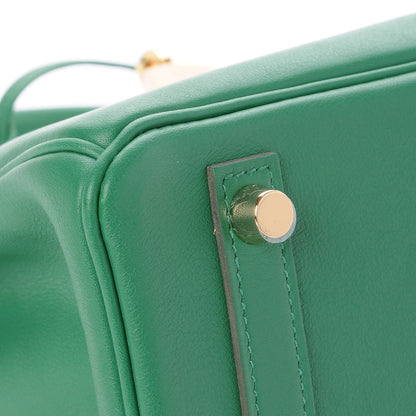 Hermes Swift Birkin 25 Vert Vertigo 29 of 30