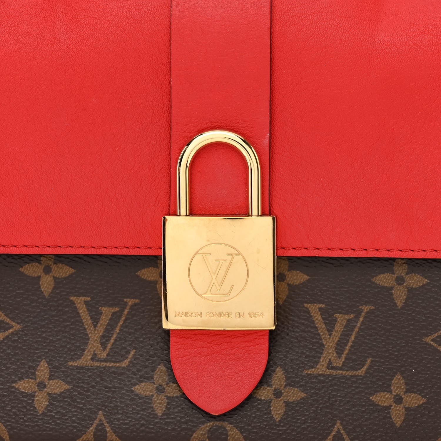 Louis Vuitton Monogram Locky BB Coquelicot 8 of 15