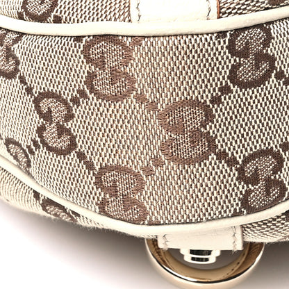Gucci Monogram Medium Abbey D Ring Hobo Off White 9 of 11