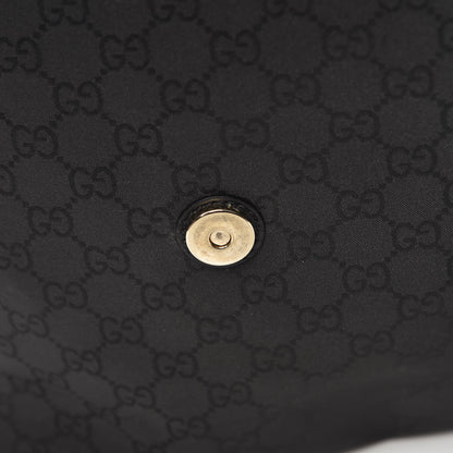 Gucci Nylon Monogram Messenger Bag Black 11 of 13