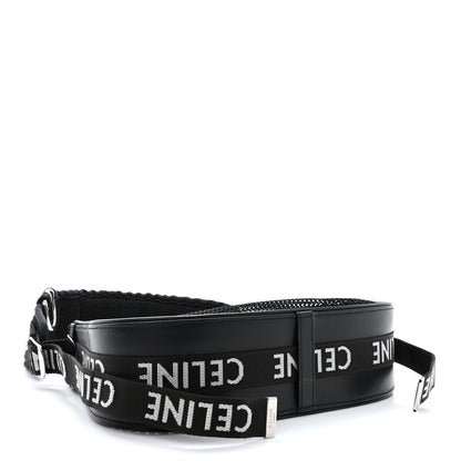 Celine Mesh Ava Trekking Shoulder Bag Black 4 of 12