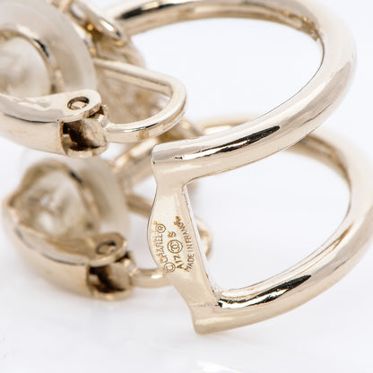 Chanel CC Dangle Clip On Earring Gold 4 of 4