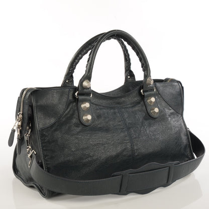 Balenciaga Agneau Giant 21 Silver Hardware Part Time Anthracite 3 of 7