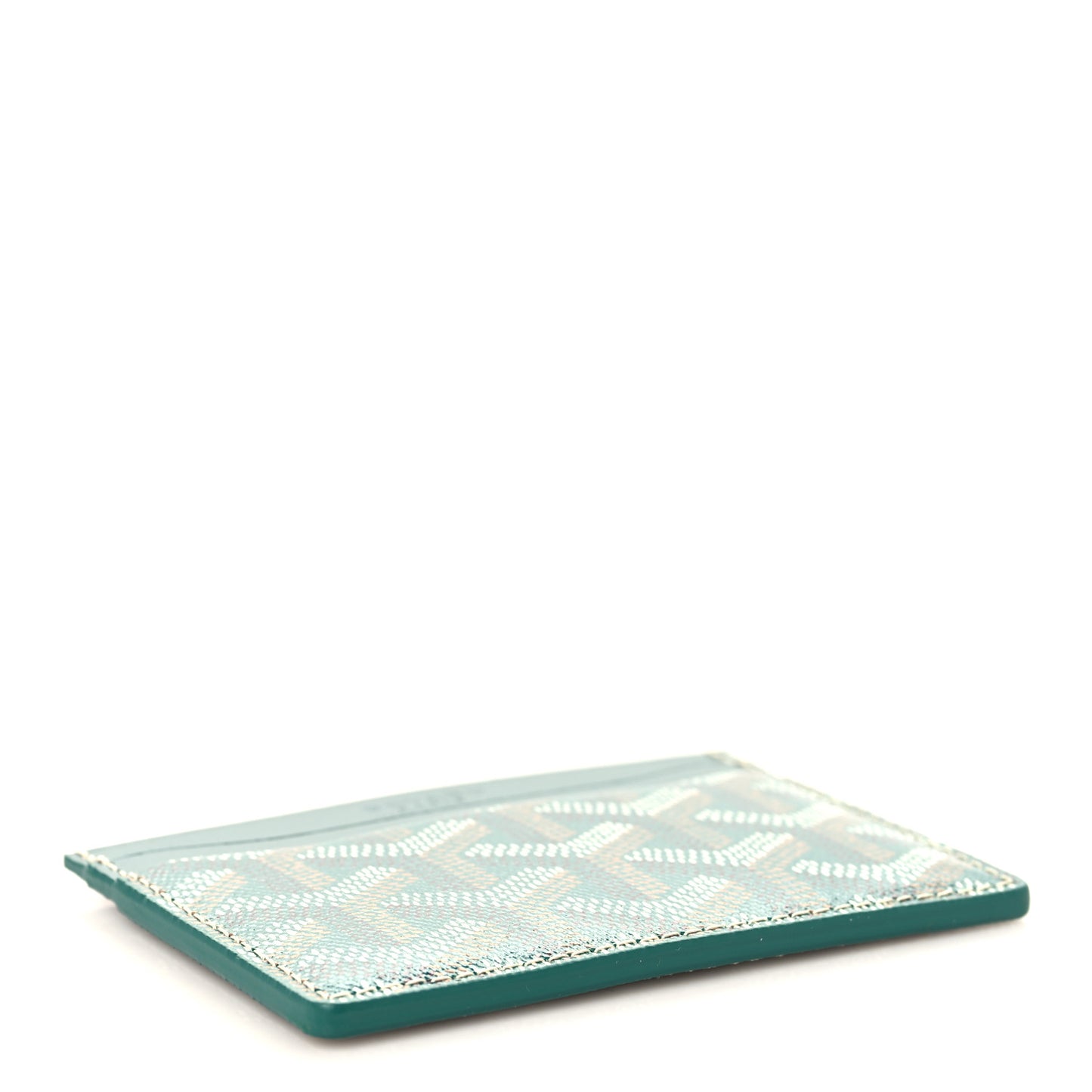 Goyardine Saint Sulpice Card Holder Green Green