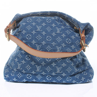 Louis Vuitton Denim Baggy GM Blue 3 of 7