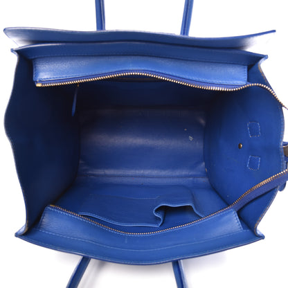 Celine Smooth Calfskin Mini Luggage Royal Blue 5 of 31