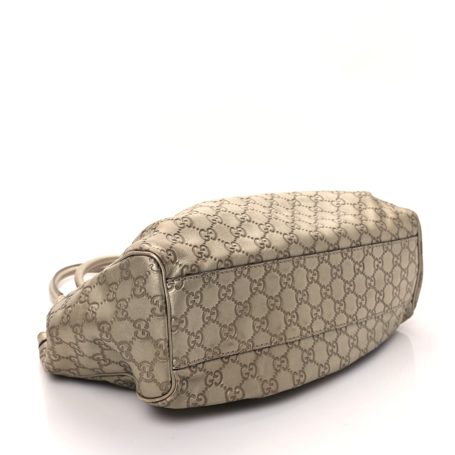 Gucci Guccissima Medium Sukey Tote Champagne 4 of 12