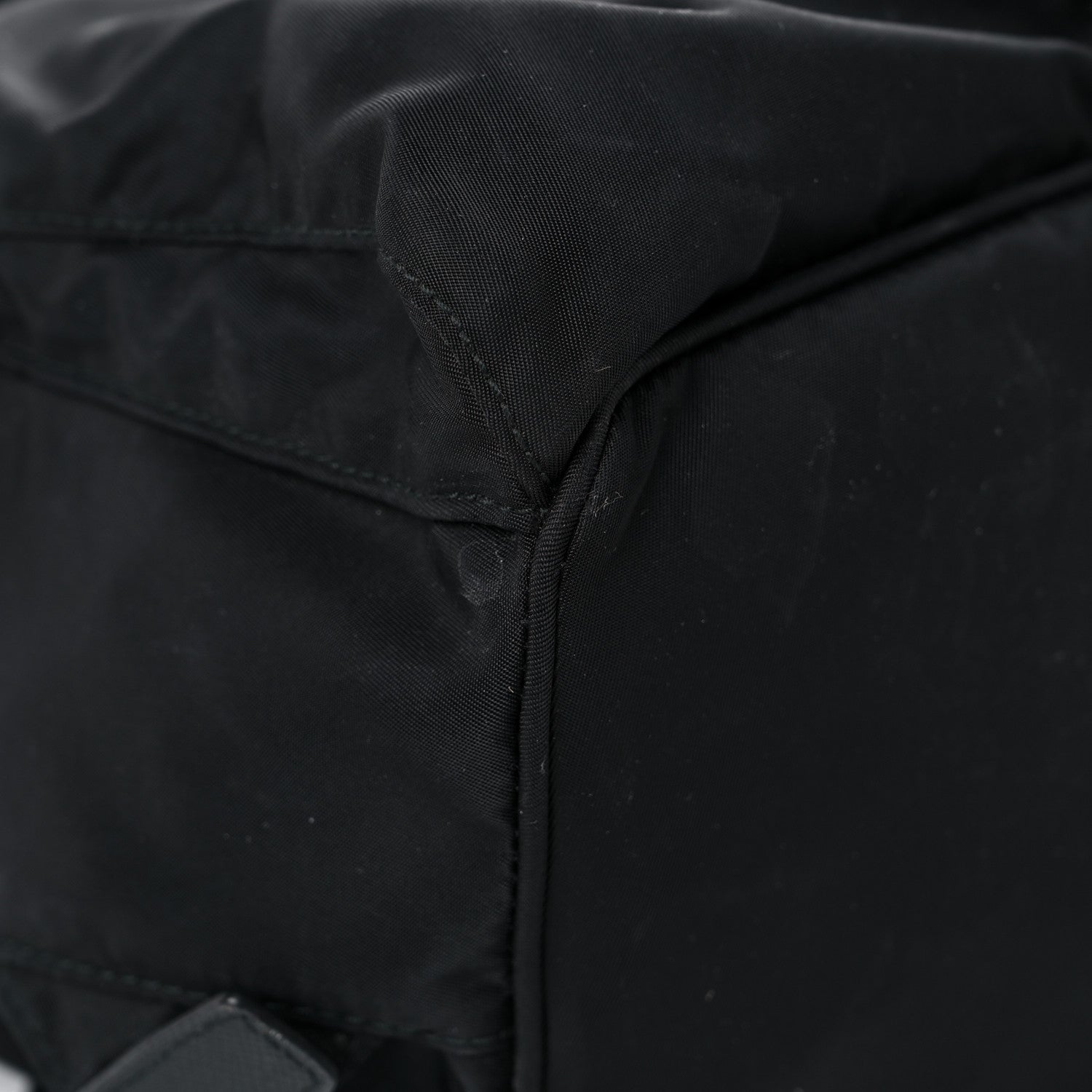 Prada Nylon Vela Medium Backpack Black 7 of 19