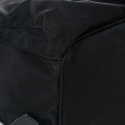 Prada Nylon Vela Medium Backpack Black 7 of 19