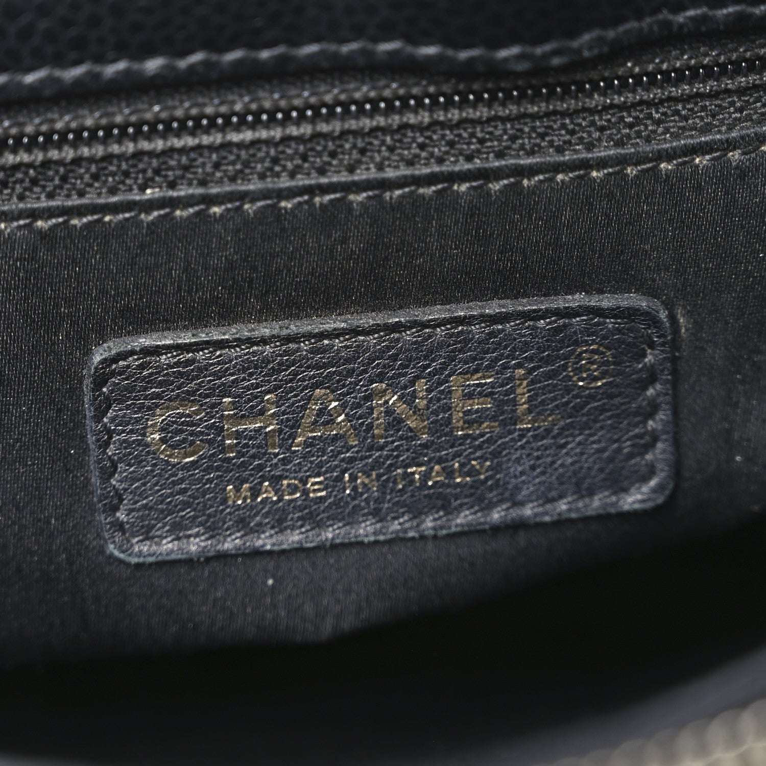 Chanel Caviar Quilted Grand Shopping Tote GST Black 6 of 10