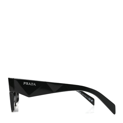 Prada Acetate Symbole Sunglasses SPR A06 Black 3 of 7