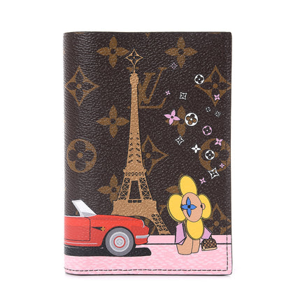 Louis Vuitton Monogram 2019 Christmas Animation Passport Cover Rouge 1 of 7