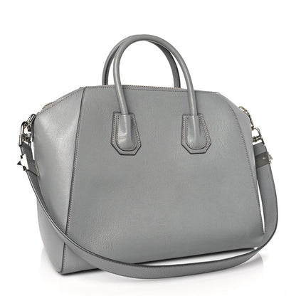 Givenchy Sugar Goatskin Medium Antigona Pearl Grey 3 of 9