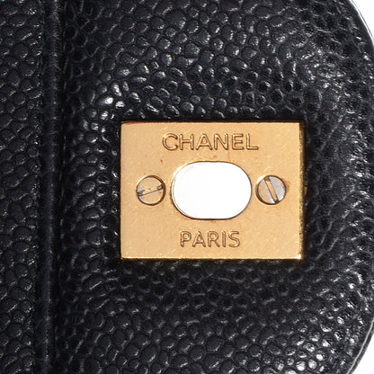 Chanel Caviar Quilted Maxi Double Flap Black 6 of 9