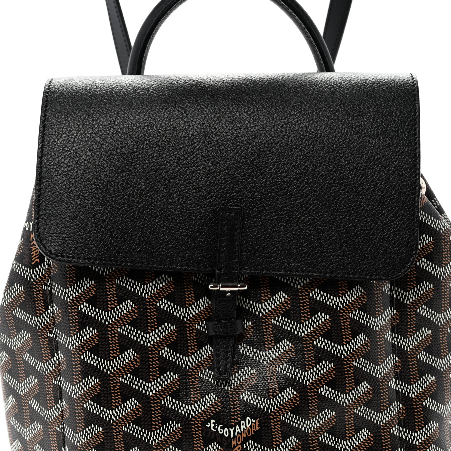 Goyard Goyardine Calfskin Mini Alpin Backpack Black 1886952 – FASHIONPHILE