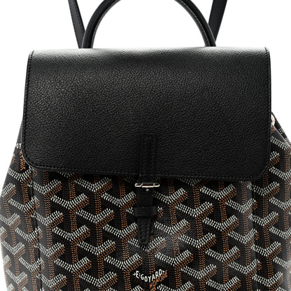 Goyard Goyardine Calfskin Mini Alpin Backpack Black 7 of 9