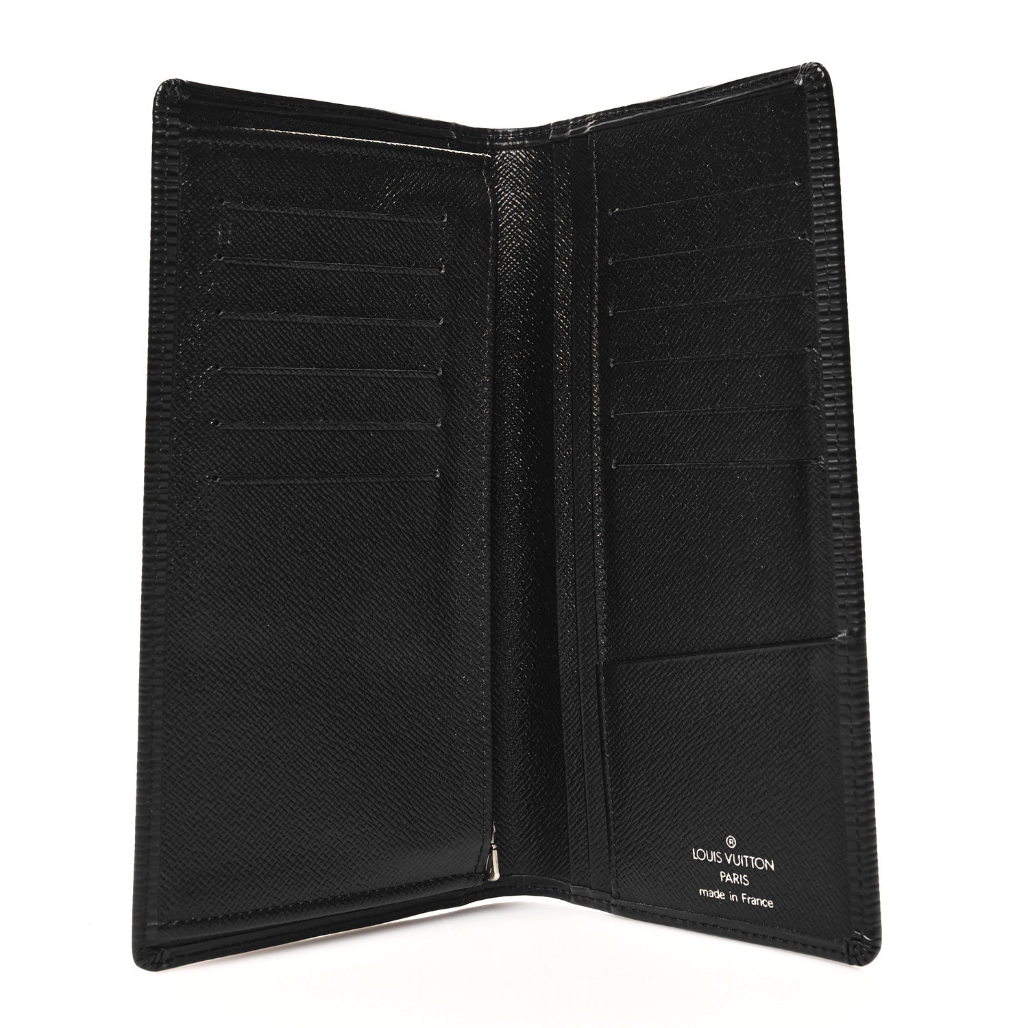 Louis Vuitton Epi Brazza Wallet Black 5 of 7