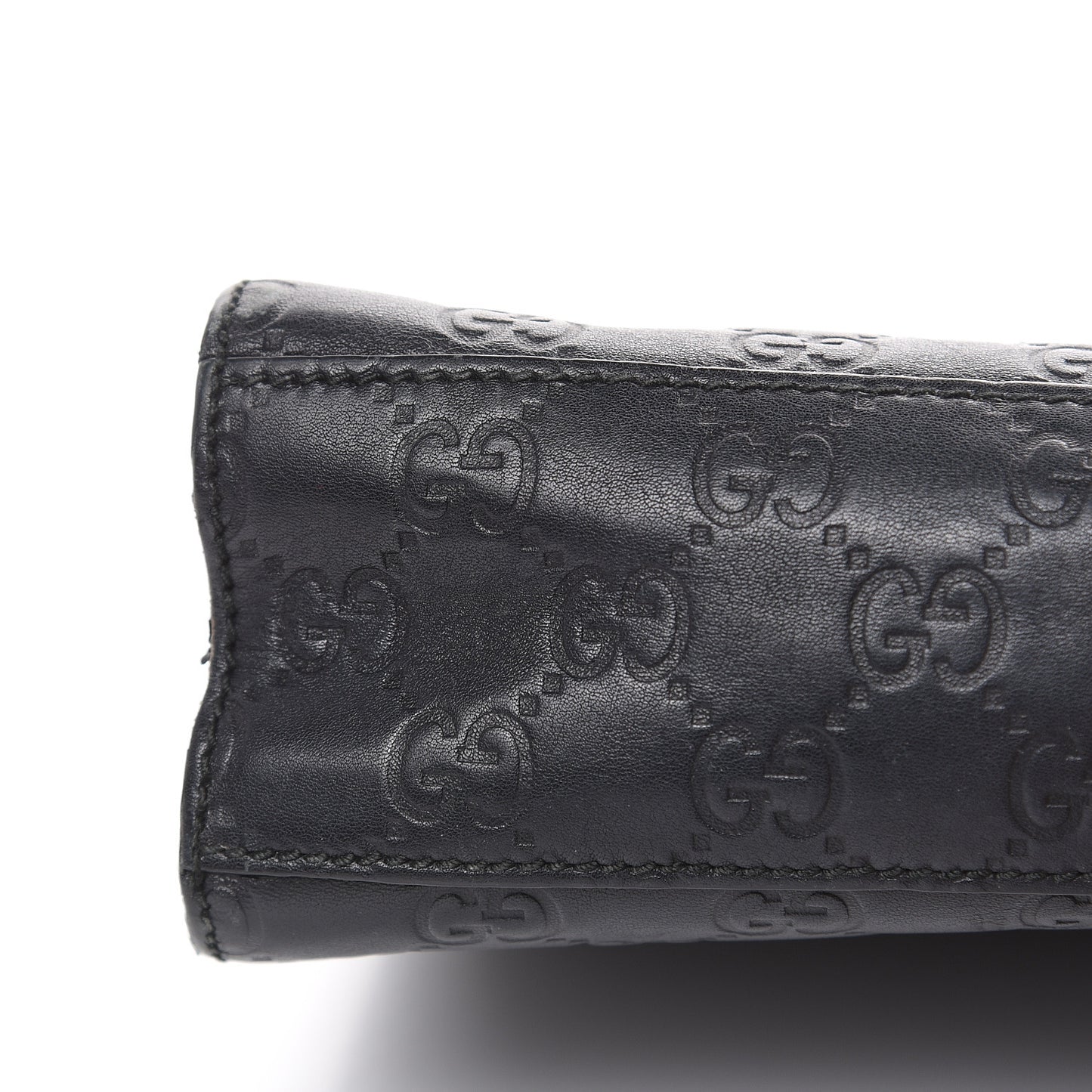 Guccissima Medium Emily Chain Shoulder Bag Black