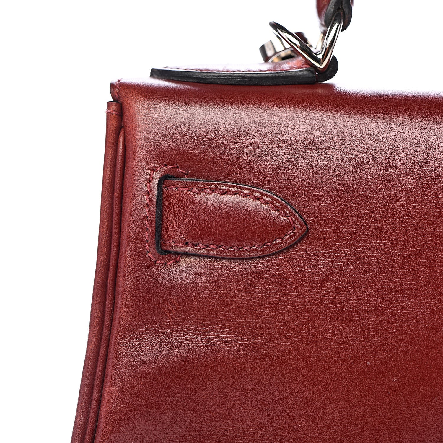 Hermes Box Kelly Retourne 28 Rouge H 32 of 48