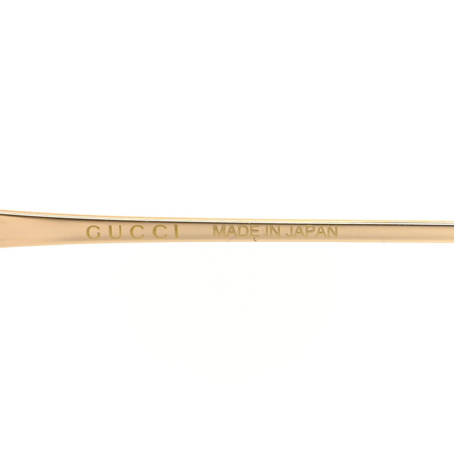 Gucci Metal Oversized Sunglasses GG0646S Gold Brown 5 of 7