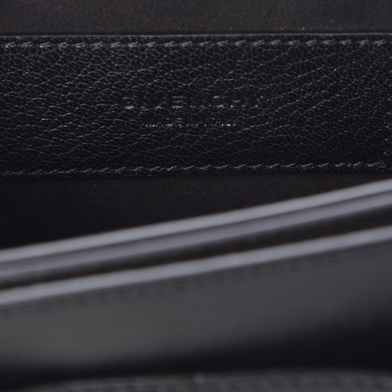 Goatskin Mini GV3 Shoulder Bag Black