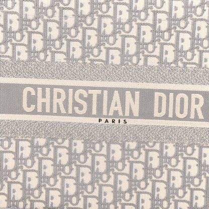 Christian Dior Oblique Medium Book Tote Grey 8 of 10