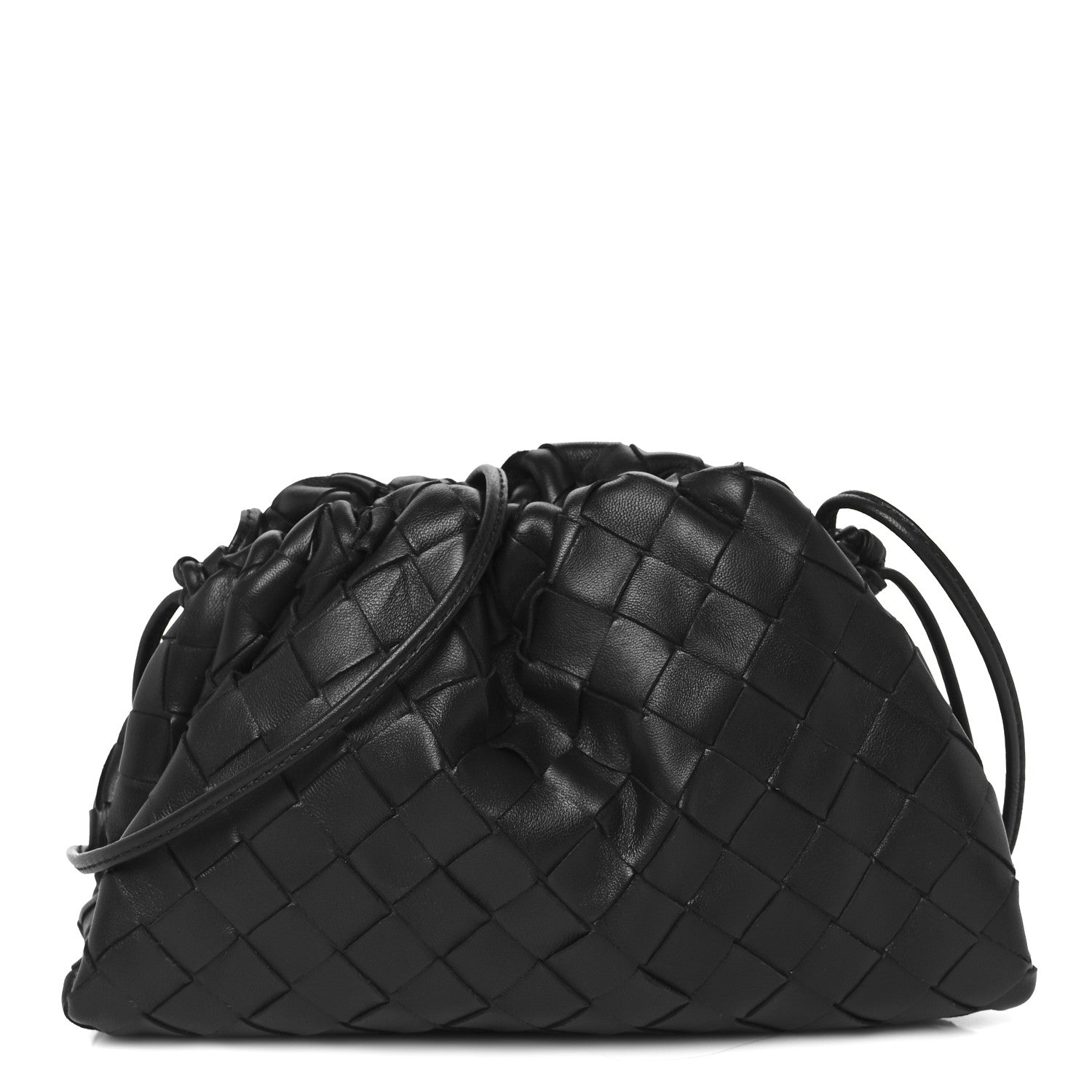 Bottega Veneta Nappa Intrecciato The Mini Pouch Black 1 of 12