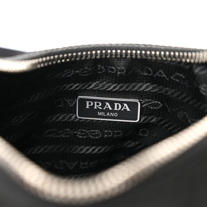 Prada Nylon Re-Edition 2005 Shoulder Bag Black 6 of 10