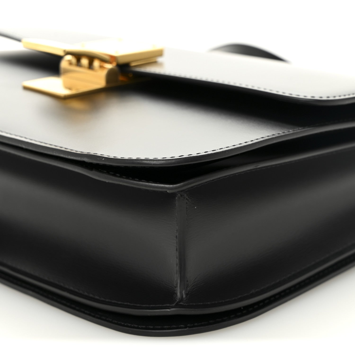 Celine Box Calfskin Medium Classic Box Flap Black 9 of 9