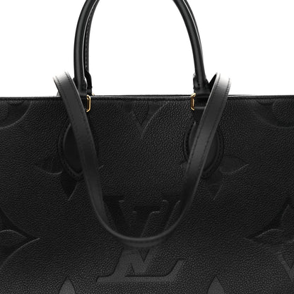 Louis Vuitton Empreinte Monogram Giant Onthego MM Black 7 of 9