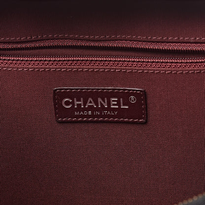 Chanel Lambskin Large Coco Boy Camera Case Black 7 of 10