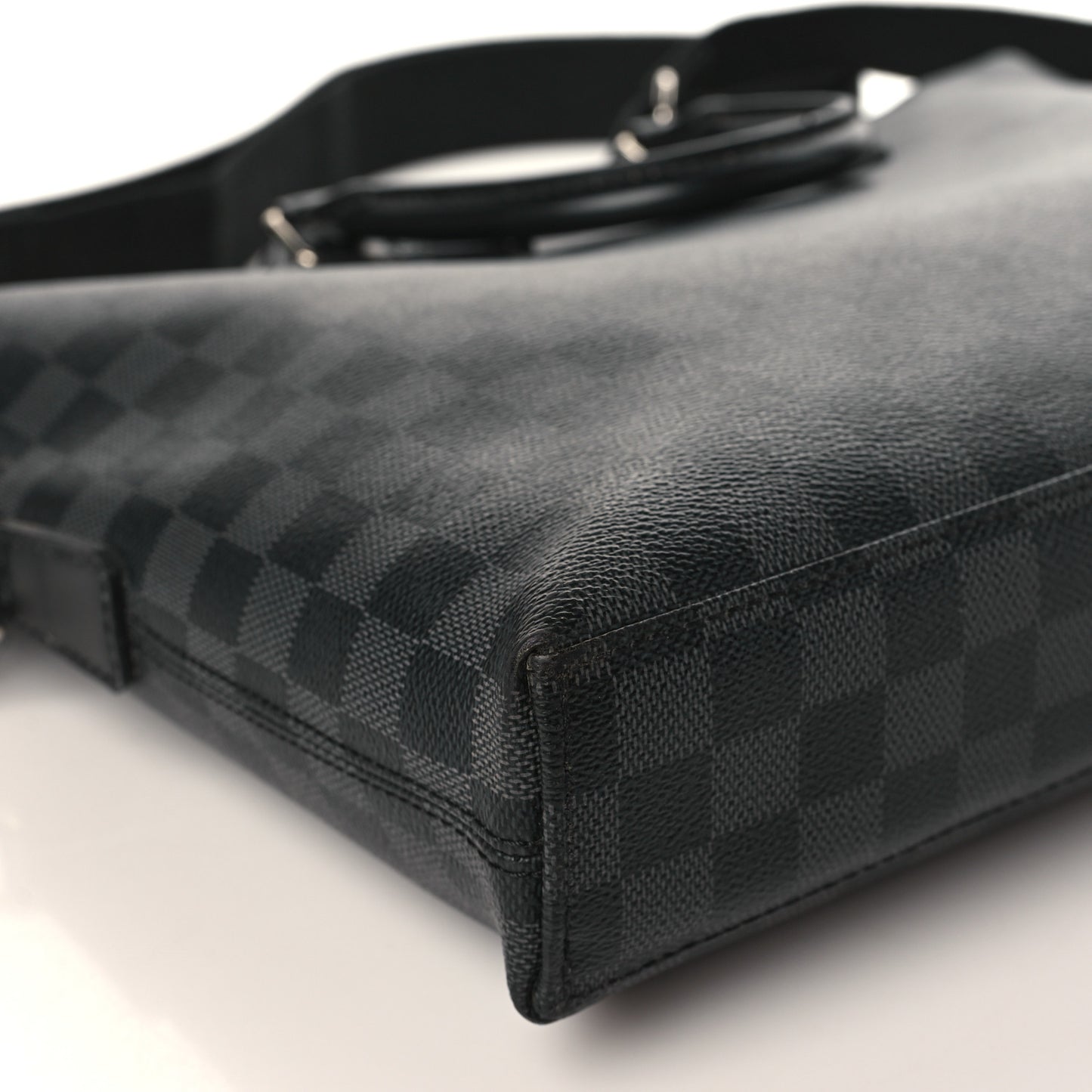 Damier Graphite Porte-Documents Jour