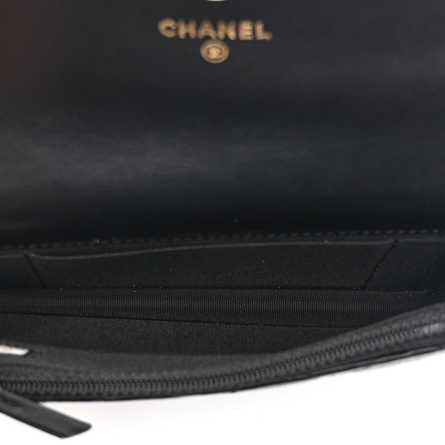 Chanel Calfskin Quilted Maxi Pearls Clutch With Chain Black 5 of 12