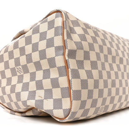 Louis Vuitton Damier Azur Speedy 35 8 of 9