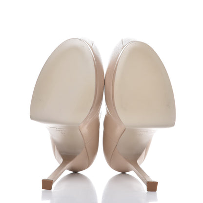 Saint Laurent Vernigolf Tribtoo 105 Pumps 38 Beige 7 of 14