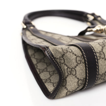 Gucci Monogram Small Joy Shoulder Bag Dark Brown 8 of 9