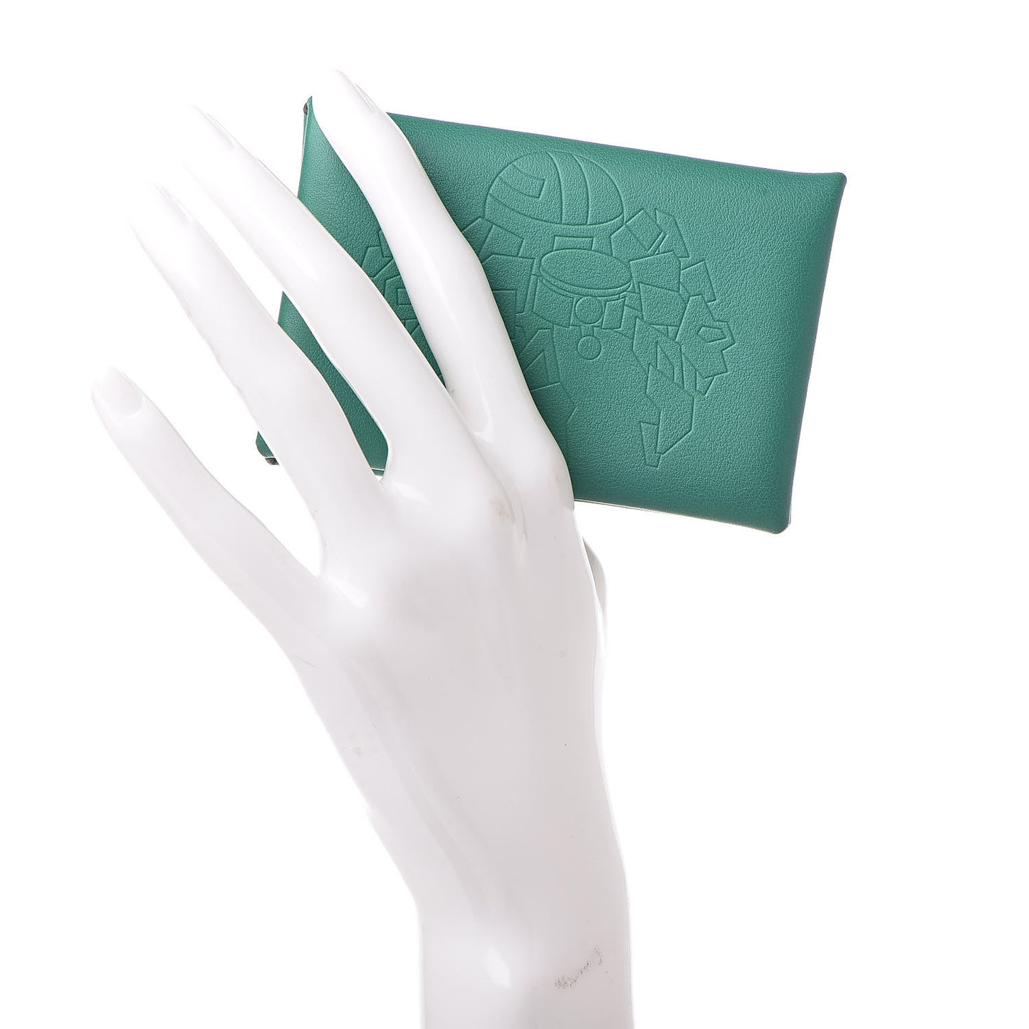 Evercolor Calvi Robot Card Case Vert Vertigo