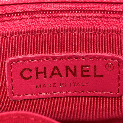 Chanel Caviar Quilted Small Fashion Therapy Flap Bag Dark Pink 6 of 11