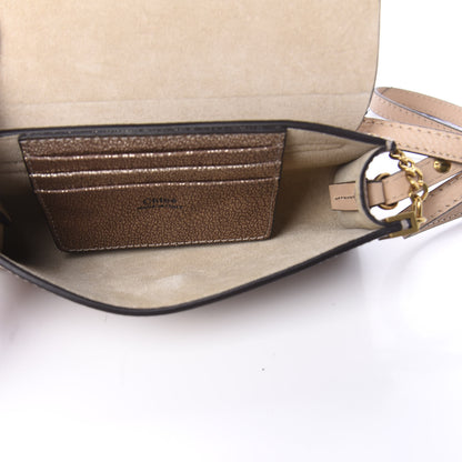 Chloe Metallic Goatskin Mini Faye Shoulder Bag Abstract Gold 5 of 10