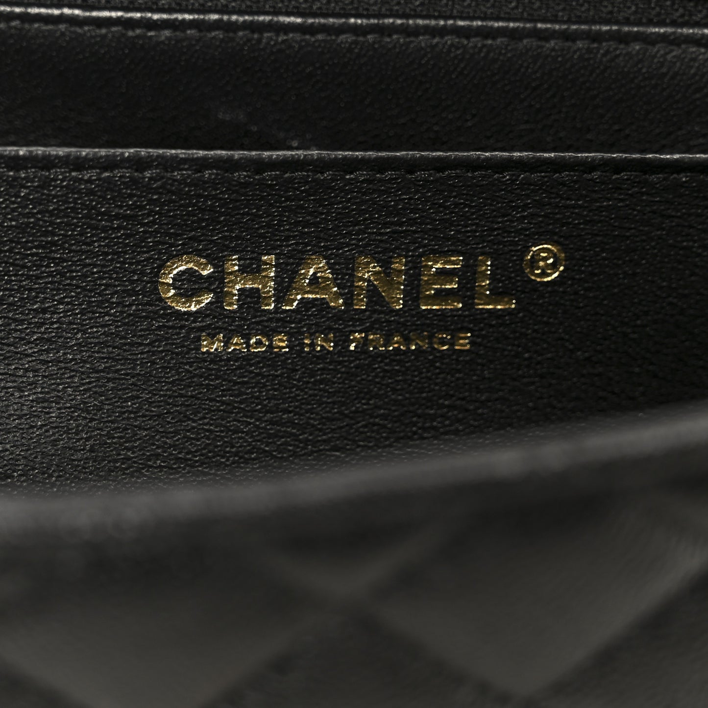 Caviar Quilted Mini Top Handle Rectangular Flap Black