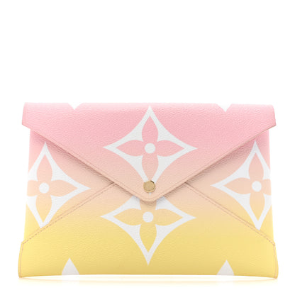 Louis Vuitton Monogram Giant By The Pool Large Kirigami Pochette Pink 1 of 7