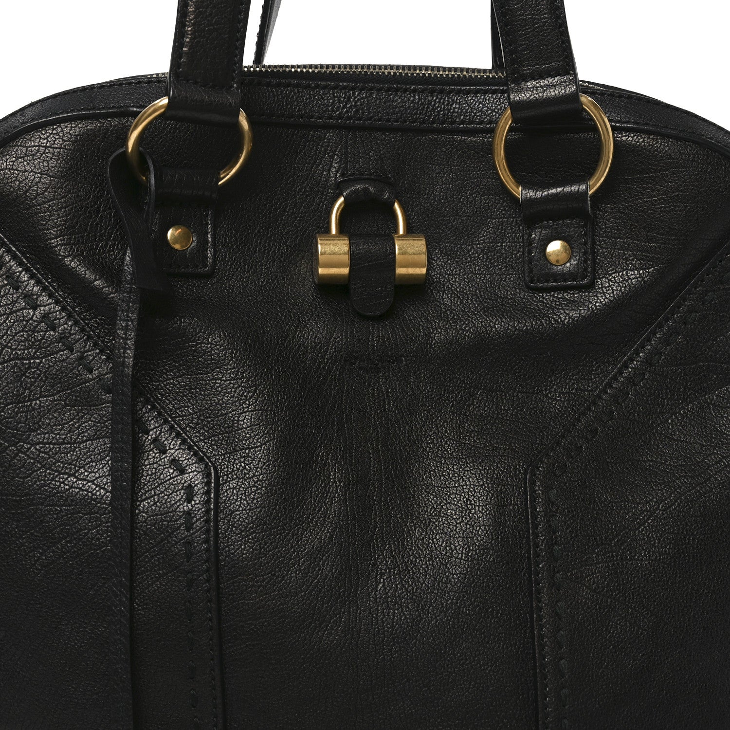 Saint Laurent Calfskin Oversized Muse Black 14 of 19
