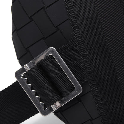 Bottega Veneta Nappa Intrecciato Carved Panels Belt Bag Black 13 of 14