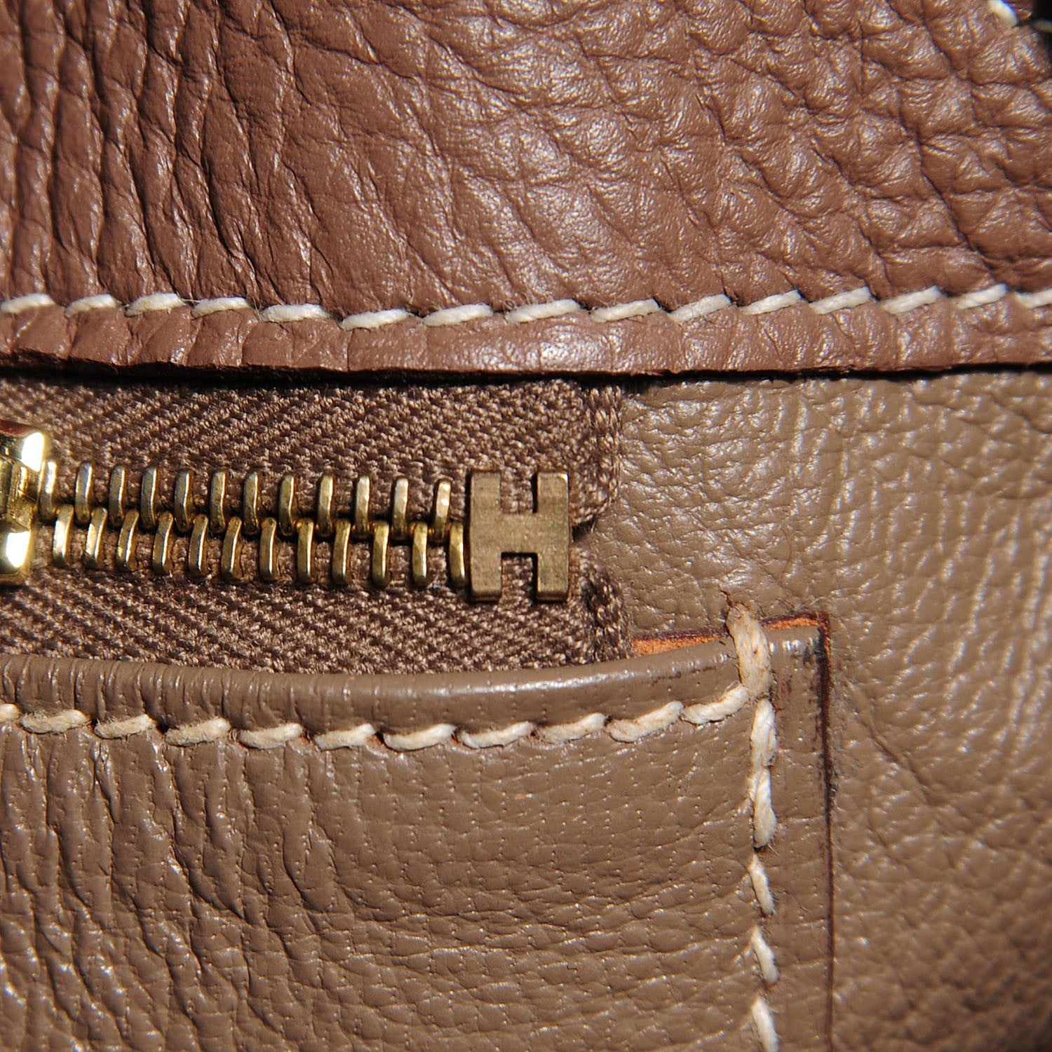 Hermes Togo So Kelly 26 Etoupe 9 of 15