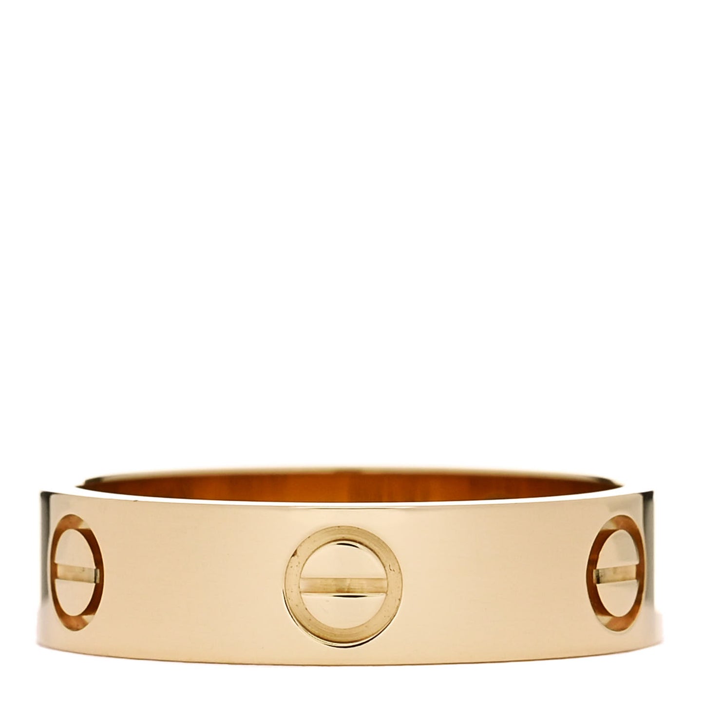 18K Yellow Gold 5.5mm LOVE Ring 60 9.25