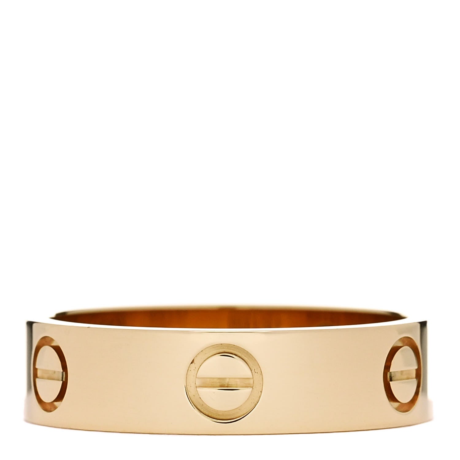 Cartier 18K Yellow Gold 5.5mm LOVE Ring 60 9.25 1 of 5