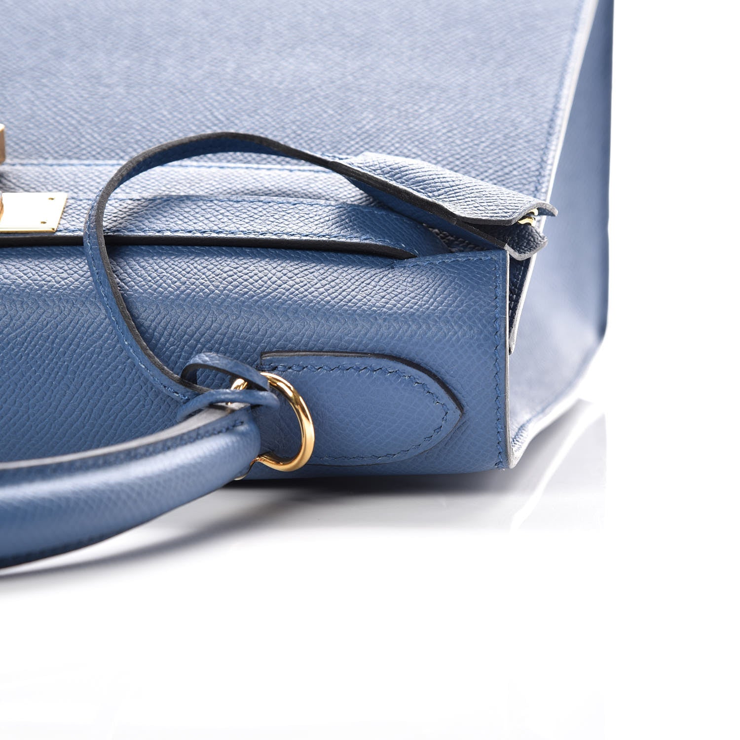 Hermes Epsom Kelly Sellier 28 Bleu Agate 12 of 40