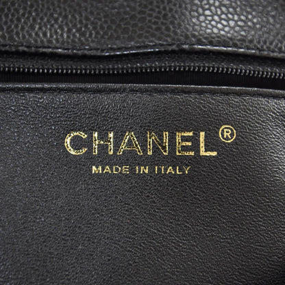 Chanel Caviar Jumbo Flap Black GHW 7 of 9